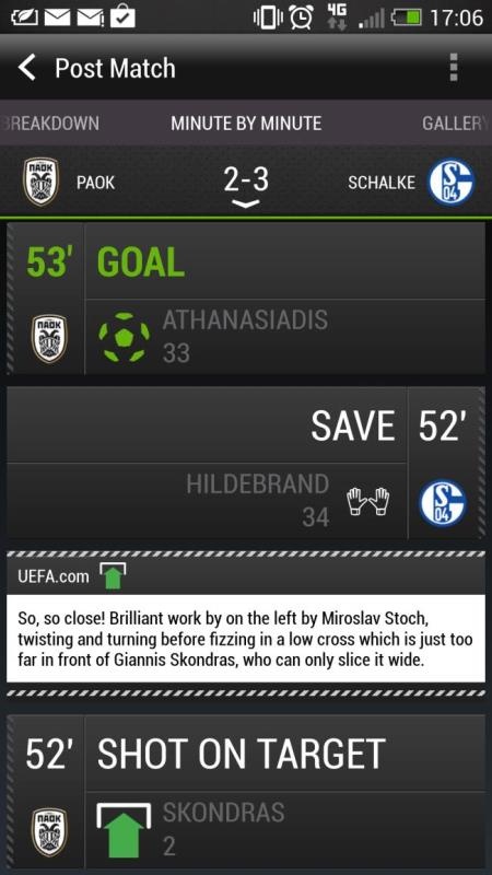 Η HTC λανσάρει τη νέα εφαρμογή Footballfeed (photos)