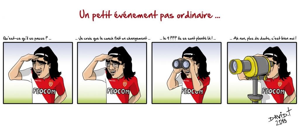 Μονακό: Ο Φαλκάο δεν βλέπει ούτε με... κυάλια ότι βγαίνει αλλαγή (photos+video)