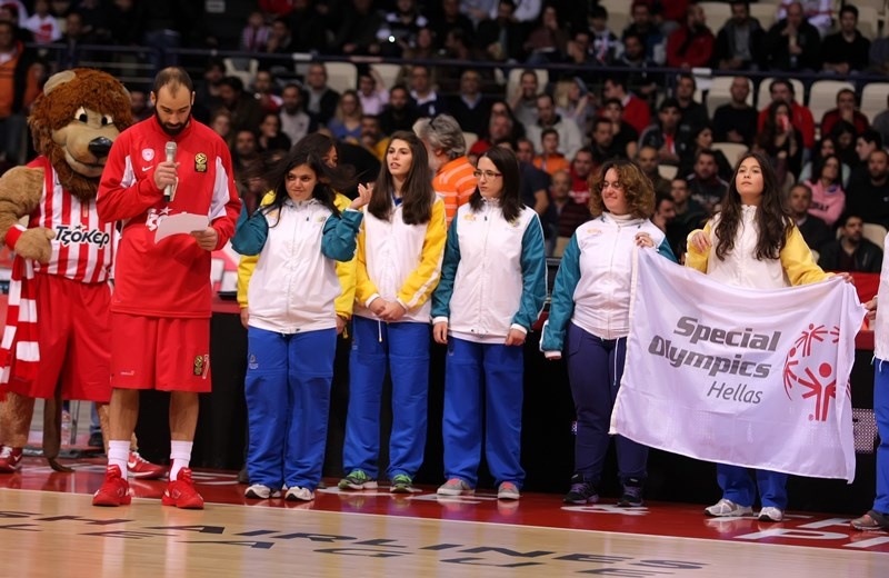 Ολυμπιακός: Στηρίζει Special Olympics (video+photos)
