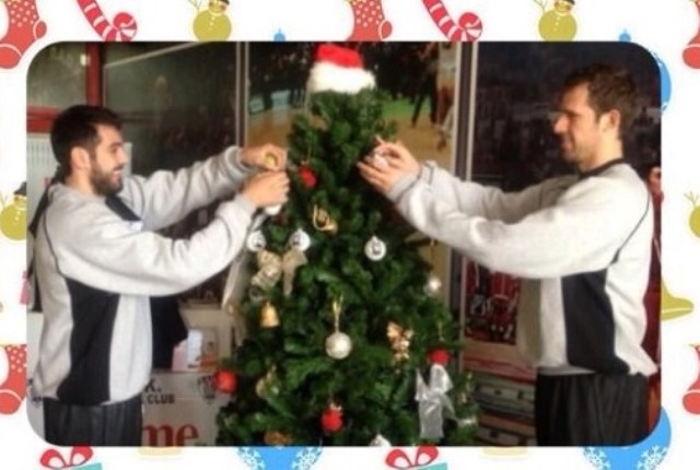 ΠΑΟΚ: Στόλισαν στην Πυλαία (photos)