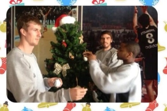 ΠΑΟΚ: Στόλισαν στην Πυλαία (photos)