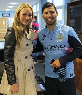 Μάντσεστερ Σίτι: Ο Αγουέρο καλωσόρισε την… καυτή Ντάγκαν (photos+video)