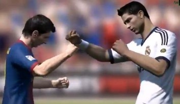 Ρεάλ Μαδρίτης – Μπαρτσελόνα: Έπαιξαν… μποξ, Ρονάλντο και Μέσι (photos+video)