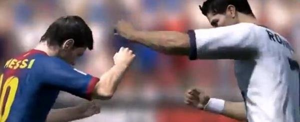 Ρεάλ Μαδρίτης – Μπαρτσελόνα: Έπαιξαν… μποξ, Ρονάλντο και Μέσι (photos+video)