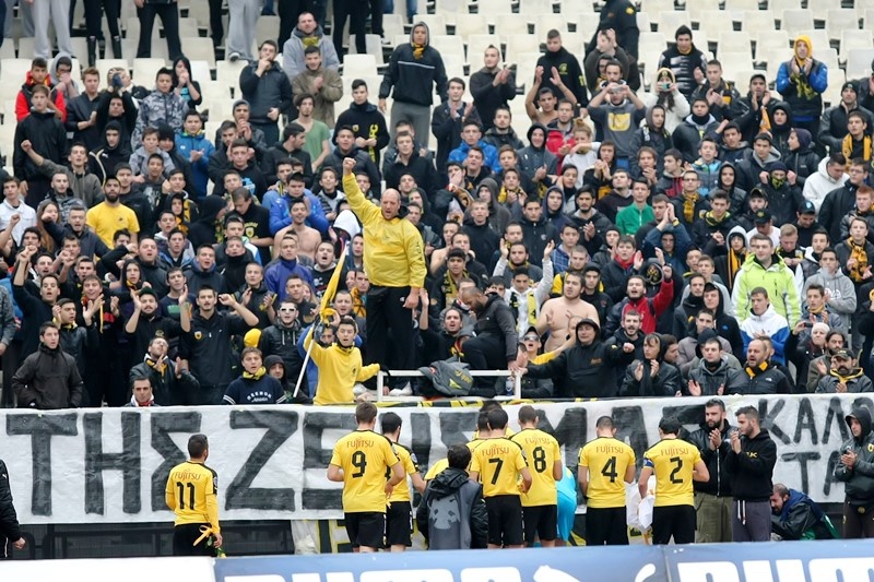 ΑΕΚ – ΠΑΟ Κρουσώνα: Τίμησαν τον Θέμη (photos)