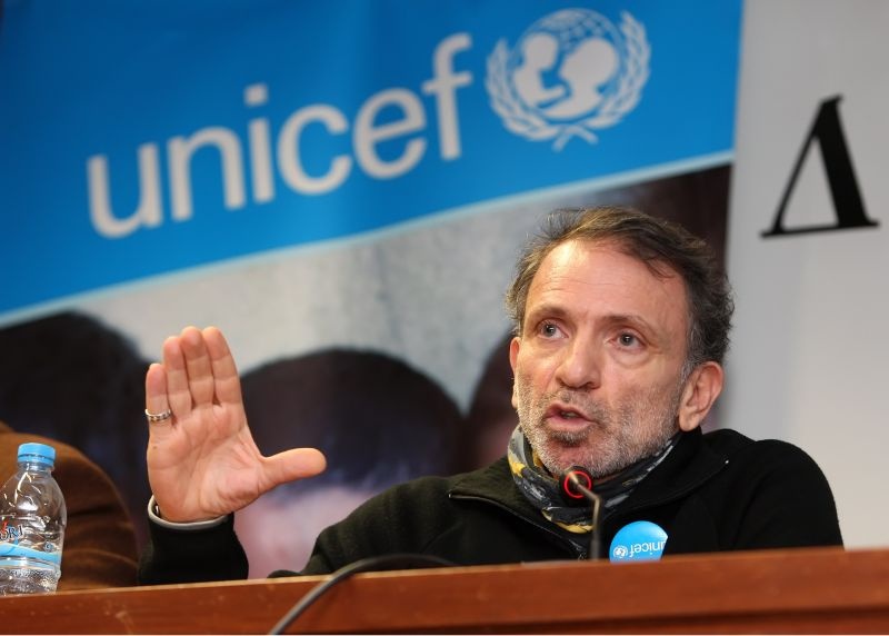 Μανιάτης: «Δίπλα στη UNICEF ο Ολυμπιακός» (photos)
