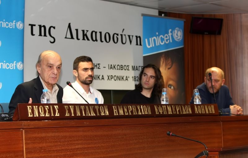 Μανιάτης: «Δίπλα στη UNICEF ο Ολυμπιακός» (photos)