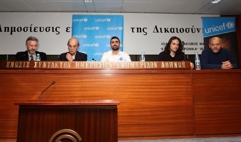 Μανιάτης: «Δίπλα στη UNICEF ο Ολυμπιακός» (photos)