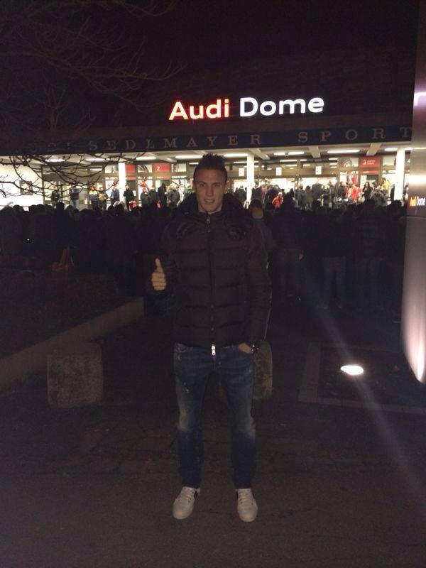 Μπάγερν - Ολυμπιακός: Στο «Audi Dome» ο Βλαχοδήμος (photo)