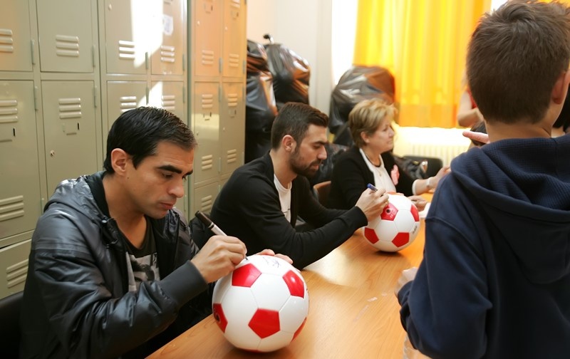 Ολυμπιακός: Έδωσαν χαρά Ιμπαγάσα και Μανιάτης (photos)
