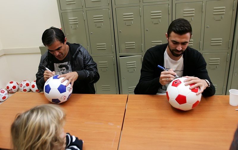 Ολυμπιακός: Έδωσαν χαρά Ιμπαγάσα και Μανιάτης (photos)