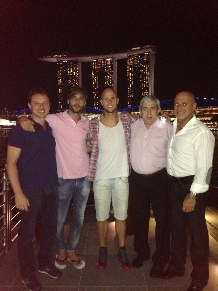 Λουτσιάνο Φιγκερόα: Οικογενειακώς στη Μαλαισία (photo)