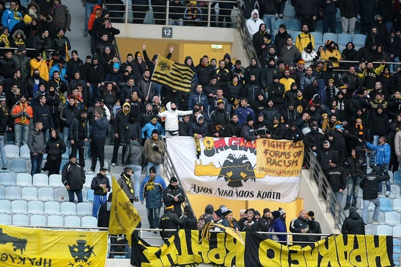 Ηρόδοτος – ΑΕΚ: Η «μάχη» της εξέδρας (photos)