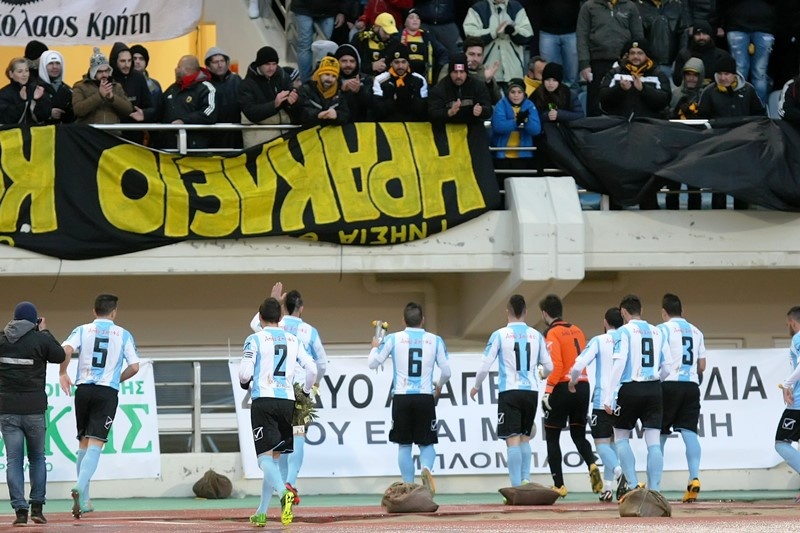 Ηρόδοτος – ΑΕΚ: Η «μάχη» της εξέδρας (photos)