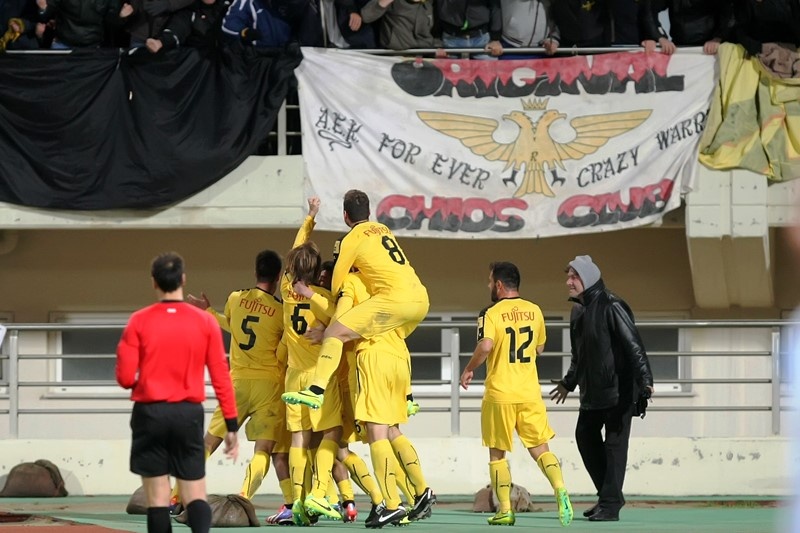 Με το ζόρι η ΑΕΚ, 2-1 τον Ηρόδοτο (photos)