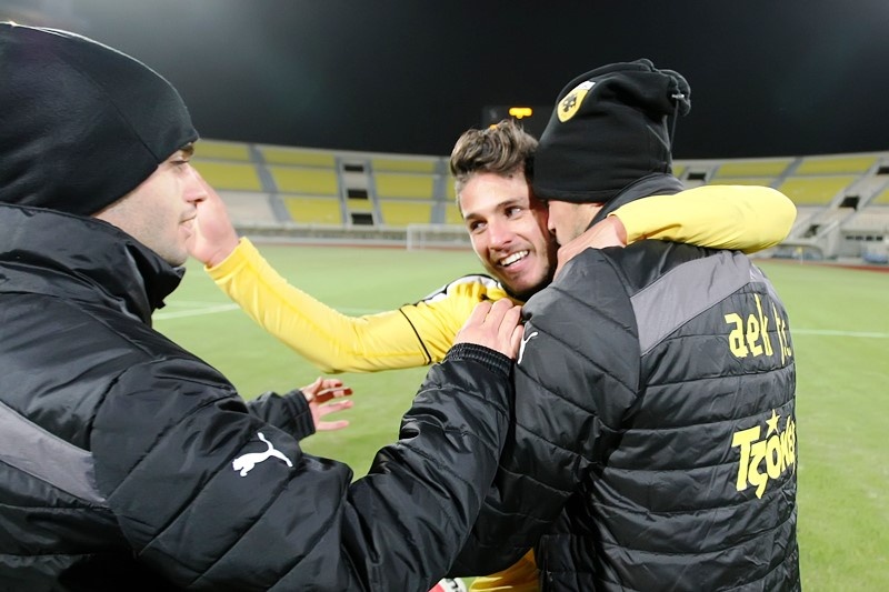 Με το ζόρι η ΑΕΚ, 2-1 τον Ηρόδοτο (photos)