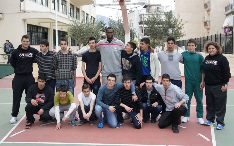 Ολυμπιακός: Ξανά παιδί ο Πέτγουεϊ (photos)