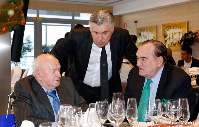Ρεάλ Μαδρίτης: Όταν ο Μπουρούσης συνάντησε Ζιντάν και Μπενζεμά (photos)