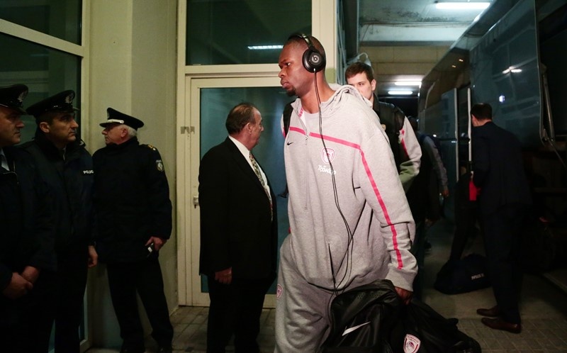 Ολυμπιακός: Η άφιξη στο ΟΑΚΑ (photos)