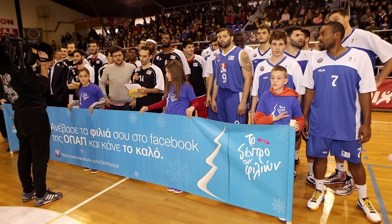 Basket League ΟΠΑΠ: Το «Δέντρο των φιλιών» στα παρκέ (photos)