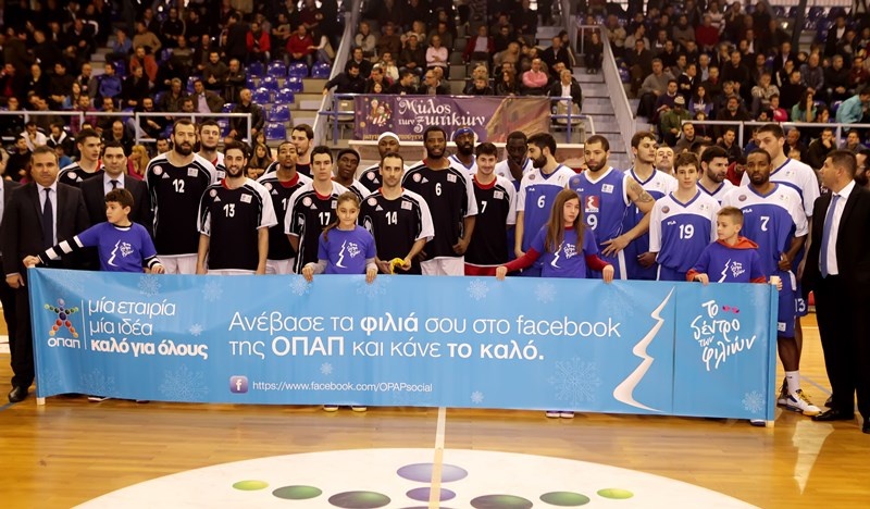 Basket League ΟΠΑΠ: Το «Δέντρο των φιλιών» στα παρκέ (photos)