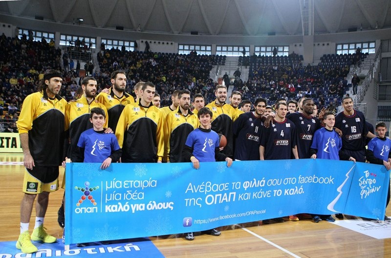 Basket League ΟΠΑΠ: Το «Δέντρο των φιλιών» στα παρκέ (photos)