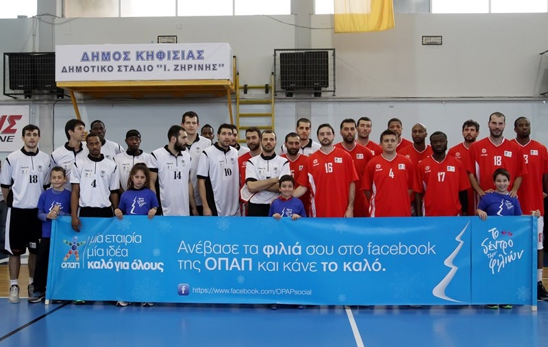 Basket League ΟΠΑΠ: Το «Δέντρο των φιλιών» στα παρκέ (photos)