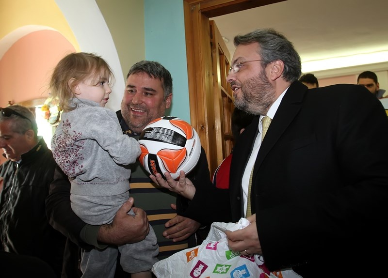 ΑΕΚ: Επίσκεψη αγάπης στη Νέα Μάκρη (photos)