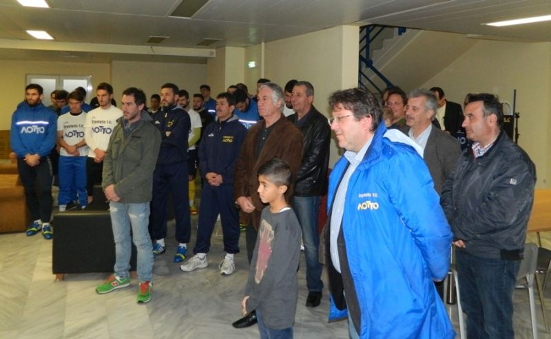 Εργοτέλης: Αγιασμός και… απουσίες (photos)