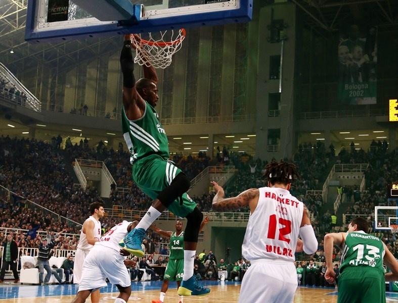 Παναθηναϊκός: Ρεκόρ στα ριμπάουντ ο Λάσμε (photos)