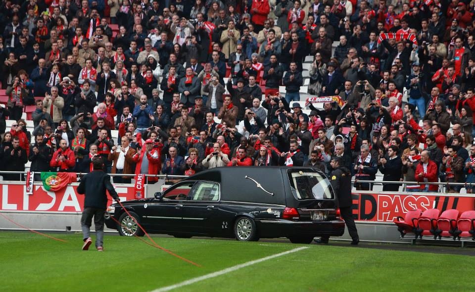 Μπενφίκα: Με Σάντος το τελευταίο αντίο στον Εουσέμπιο (photos+videos)