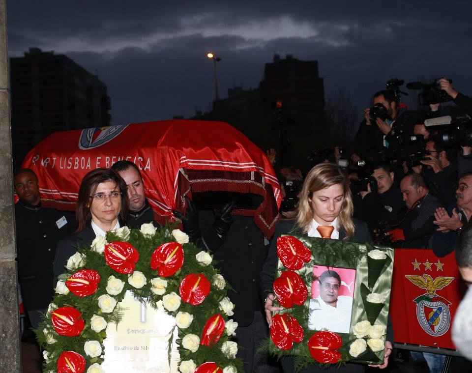 Μπενφίκα: Με Σάντος το τελευταίο αντίο στον Εουσέμπιο (photos+videos)