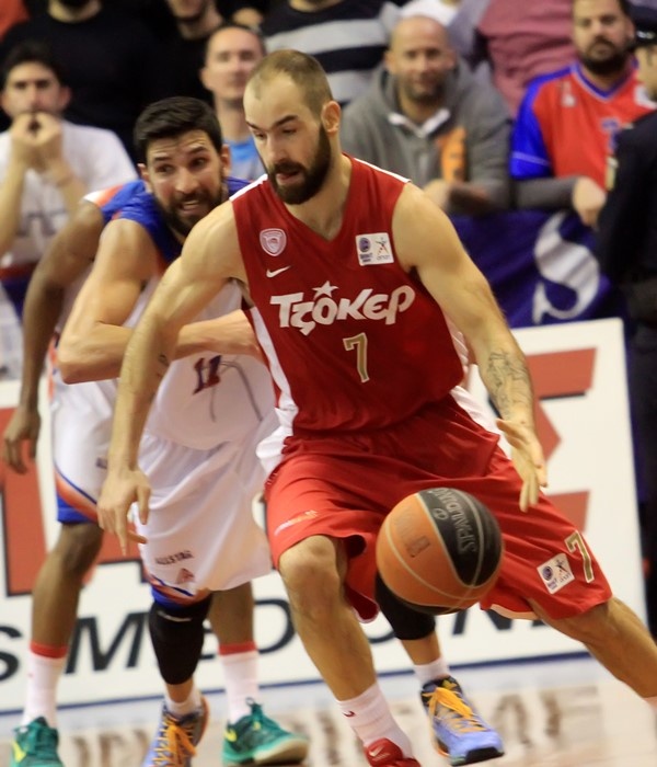 Ολυμπιακός: Ανεβαίνει ο Σπανούλης (photos+video)