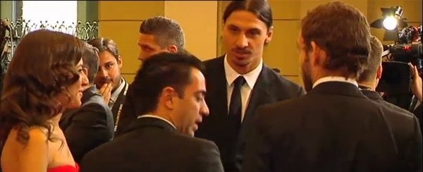 Χρυσή Μπάλα: Μεγάλο πειραχτήρι ο Ιμπραΐμοβιτς (photos+video)