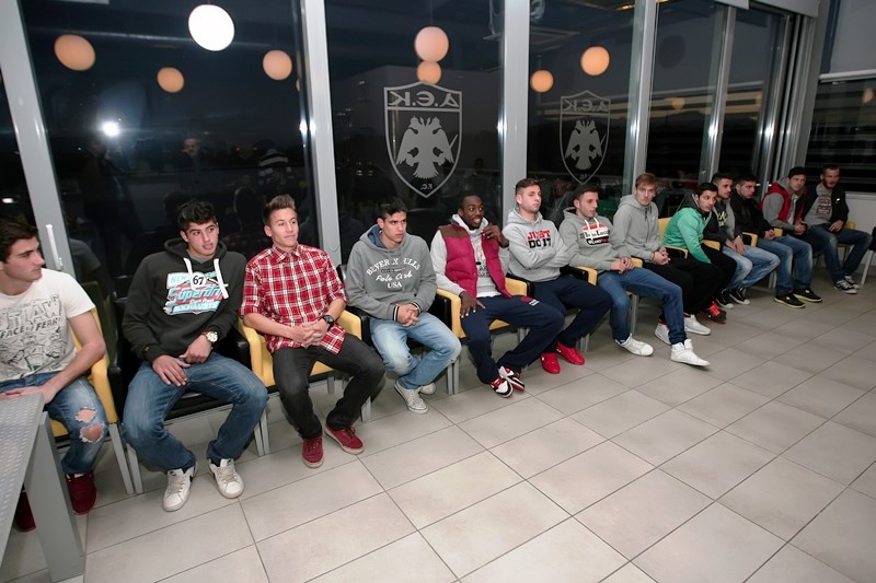 ΑΕΚ: Έκοψε την πίτα, νικητής ο Μπρέσεβιτς (photos)