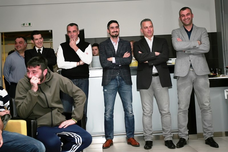 ΑΕΚ: Έκοψε την πίτα, νικητής ο Μπρέσεβιτς (photos)