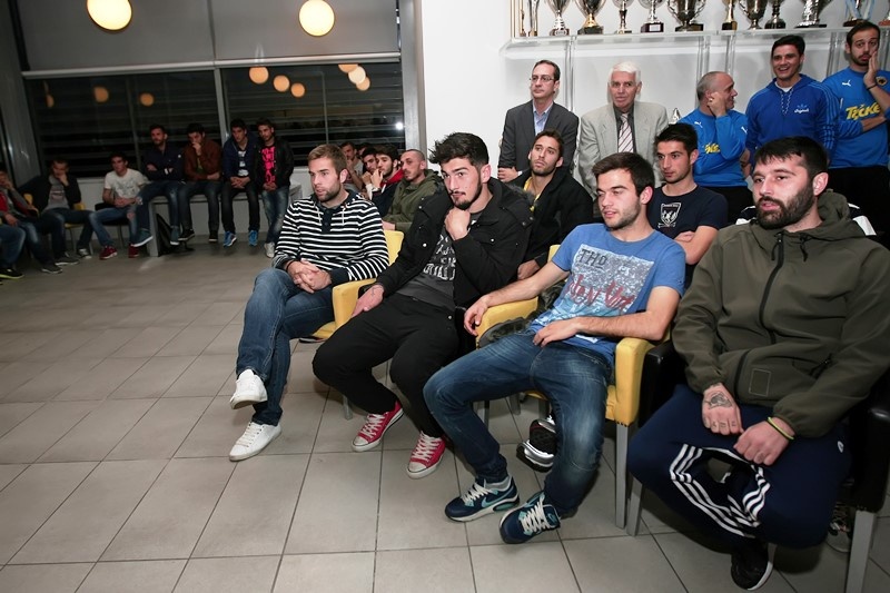 ΑΕΚ: Έκοψε την πίτα, νικητής ο Μπρέσεβιτς (photos)