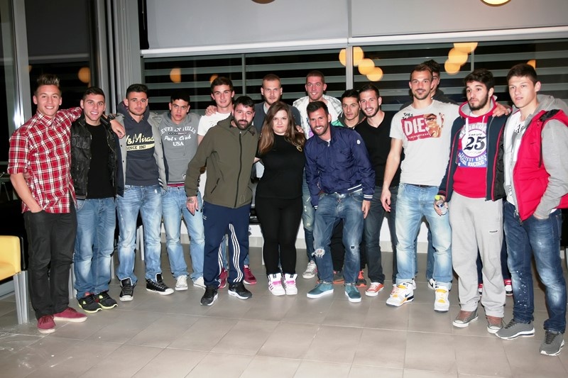 ΑΕΚ: Έκοψε την πίτα, νικητής ο Μπρέσεβιτς (photos)