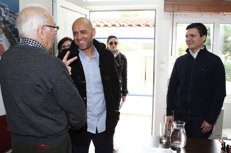 Ολυμπιακός: Κοντά στο Χατζηκυριάκειο (photos+video)