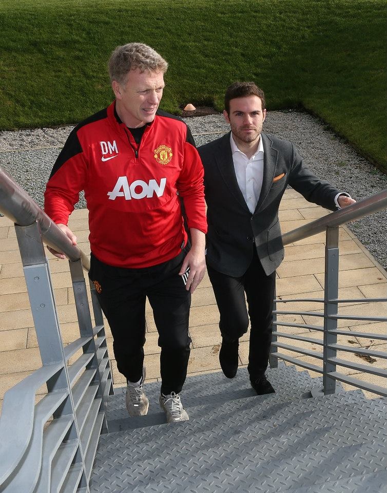 Μάντσεστερ Γιουνάιτεντ: Κατέβηκε από το ελικόπτερο και είδε Μόγιες ο Μάτα (photos+video)