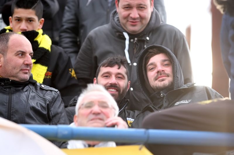 Πανναξιακός – ΑΕΚ: Στην κερκίδα ο Παυλής (photos)