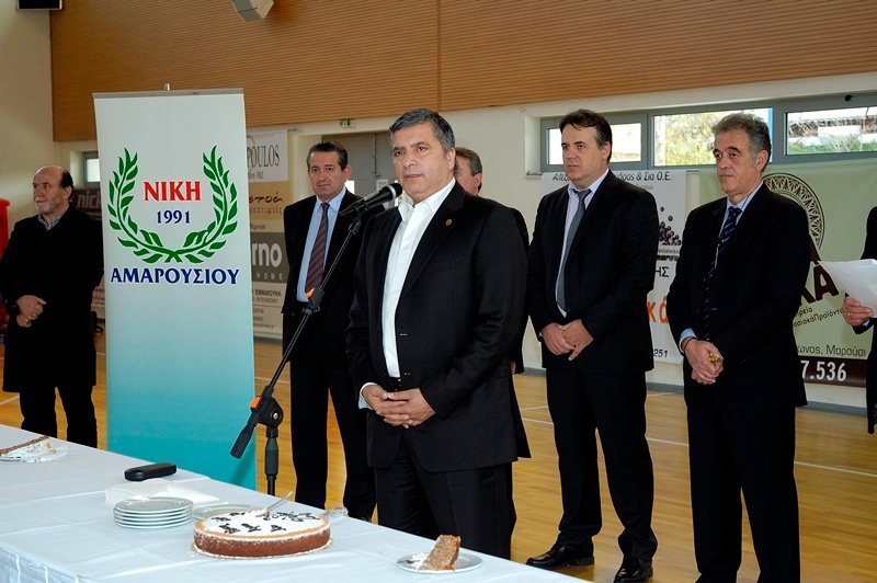 Νίκη Αμαρουσίου: Έκοψε την πίτα της (photos)