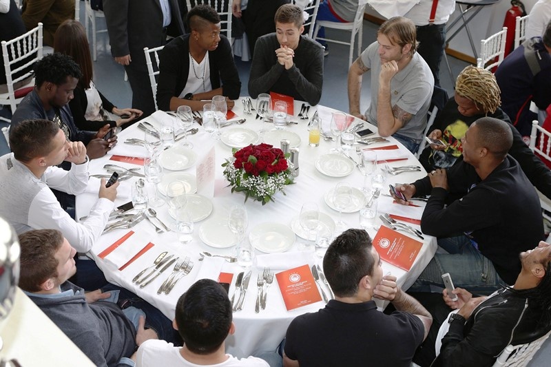 Ολυμπιακός: Έκοψε την πίτα (photos)