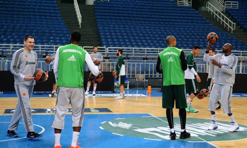 Παναθηναϊκός: Πανέτοιμος για Μπαρτσελόνα (photos)