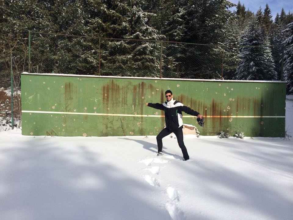 Τένις: Πήρε τα… βουνά ο Τζόκοβιτς (photos)