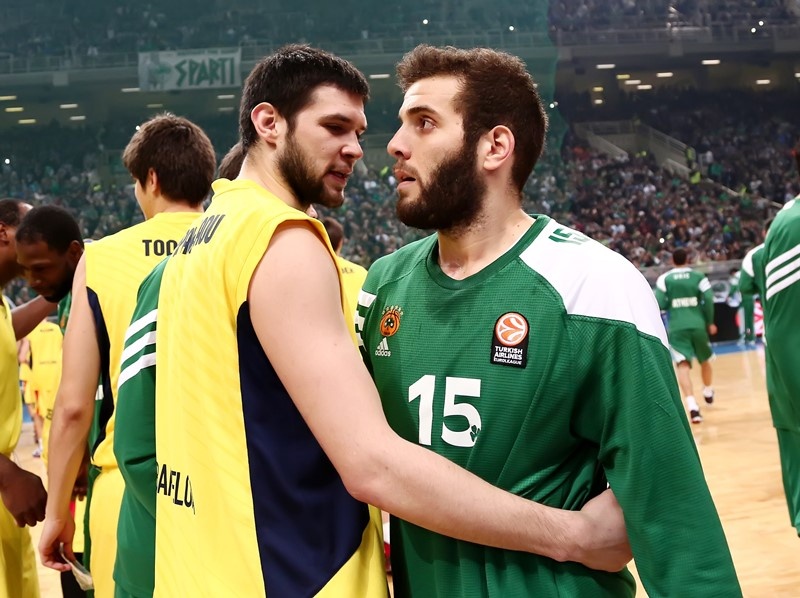 Παναθηναϊκός – Μπαρτσελόνα: Τα είπαν Παππάς – Παπανικολάου (photo)