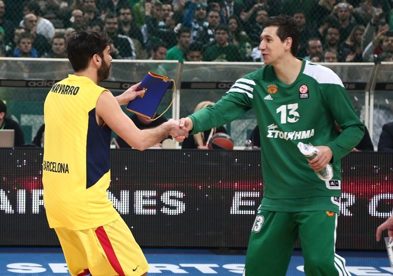 Μπαρτσελόνα: Έφτασε Λάκοβιτς με Παναθηναϊκό ο Ναβάρο (photos)