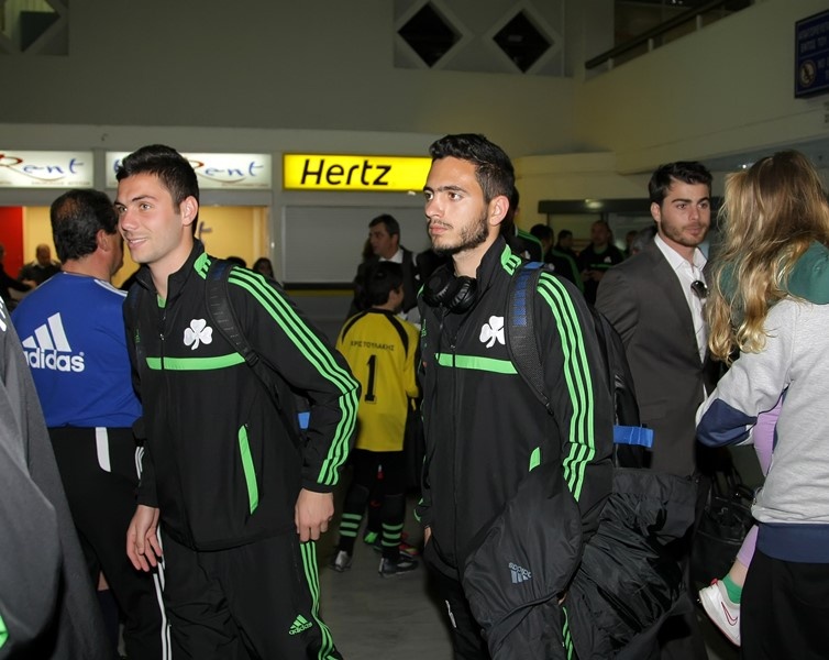 Παναθηναϊκός: «Πράσινη» αποθέωση στο Ηράκλειο (photos)