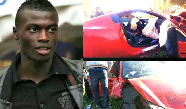 Μίλαν: Σκόνη και… θρύψαλα η Ferrari του Νιάνγκ (photos+videos)