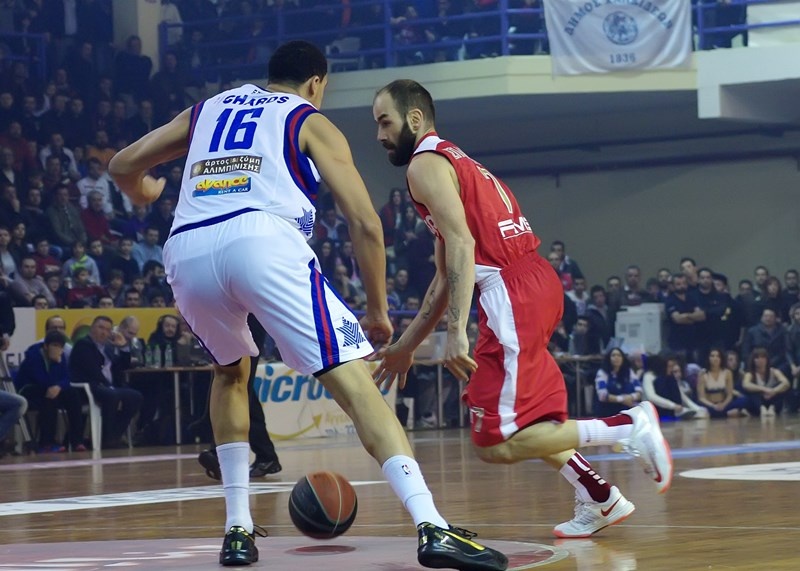 Ολυμπιακός: Ο Σπανούλης, ο Μάντζαρης και ο... Διαμαντόπουλος (photos)
